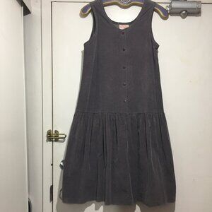 VINTAGE SHIRLEY K SLEEVELESS CORDUROY DRESSES SIZE 3/4